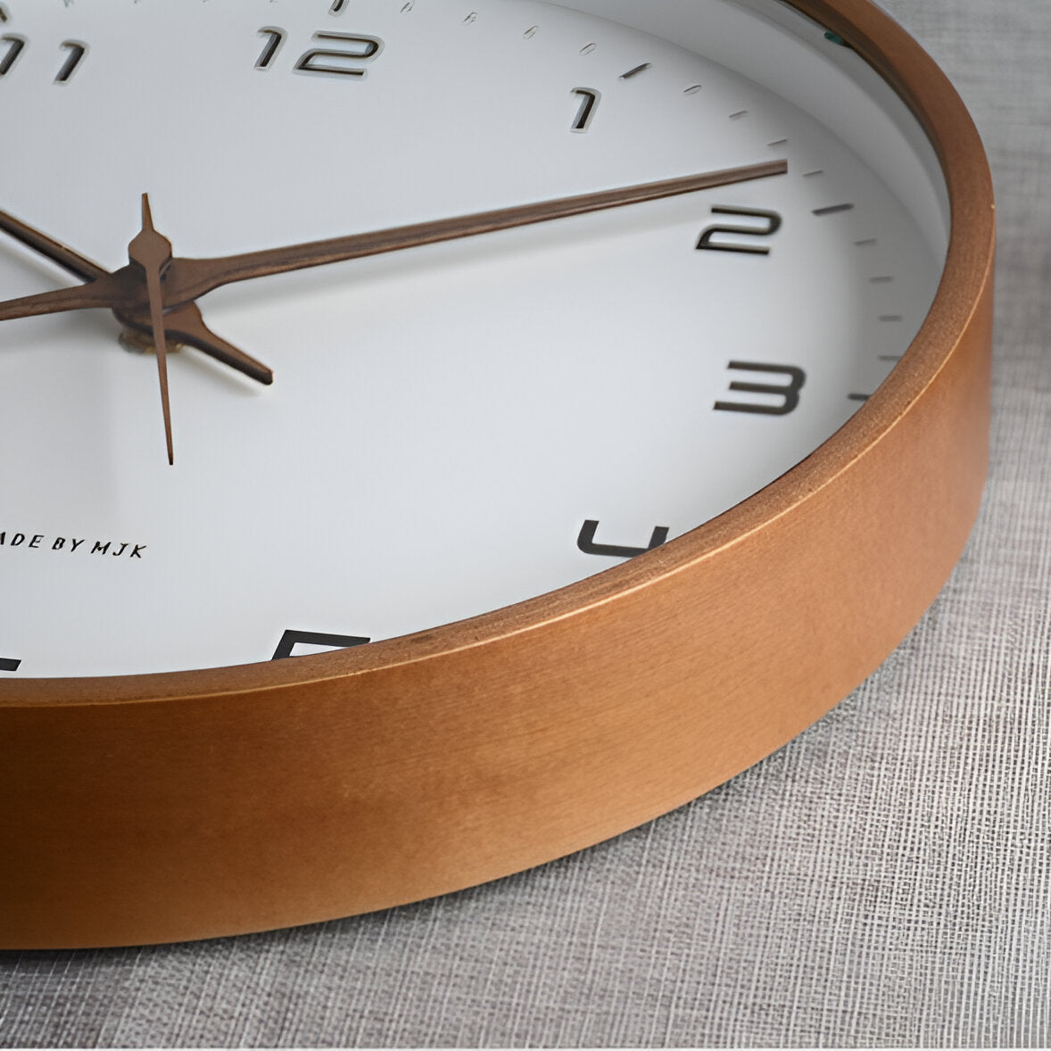 Holz Wanduhr Moderne Nordisches Design 30cm