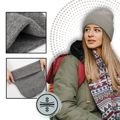 Warme Strickmütze mit Weichem Futter