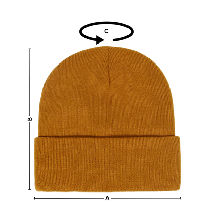 Warme Strickmütze mit Weichem Futter