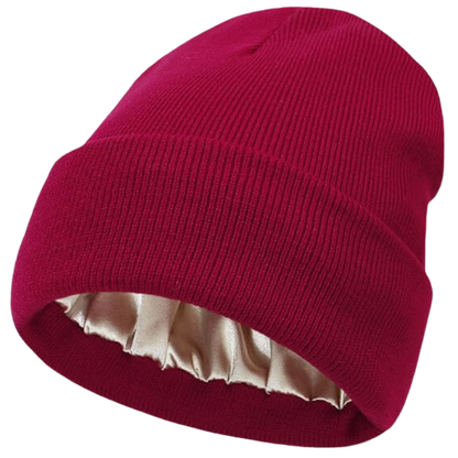 Warme Strickmütze mit Weichem Futter