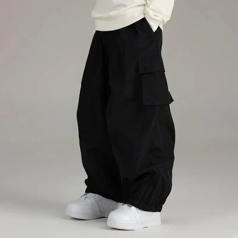 Norvielle Damen Baggy Ski- und Snowboardhose Warm