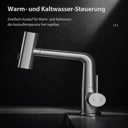 Küchenwasserhahn Ausziehbar mit 5 Sprühmodi
