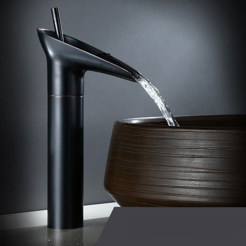 Küchen Wasserhahn Edelstahl Chrom Wasserfall Effekt