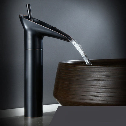 Küchen Wasserhahn Edelstahl Chrom Wasserfall Effekt