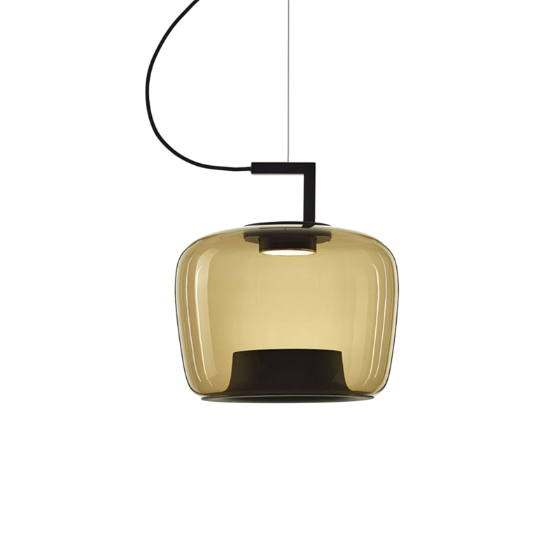 Glas Pendelleuchte Jaura