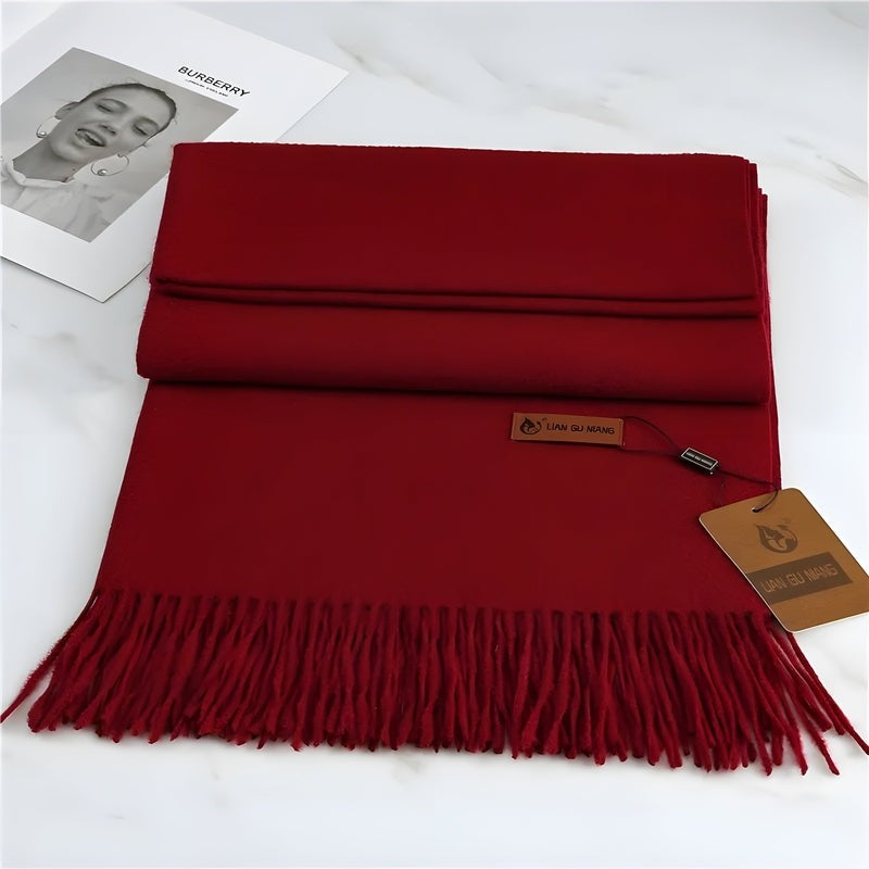 Damen Winterschal Eleganter Flauschschal - Norvielle
