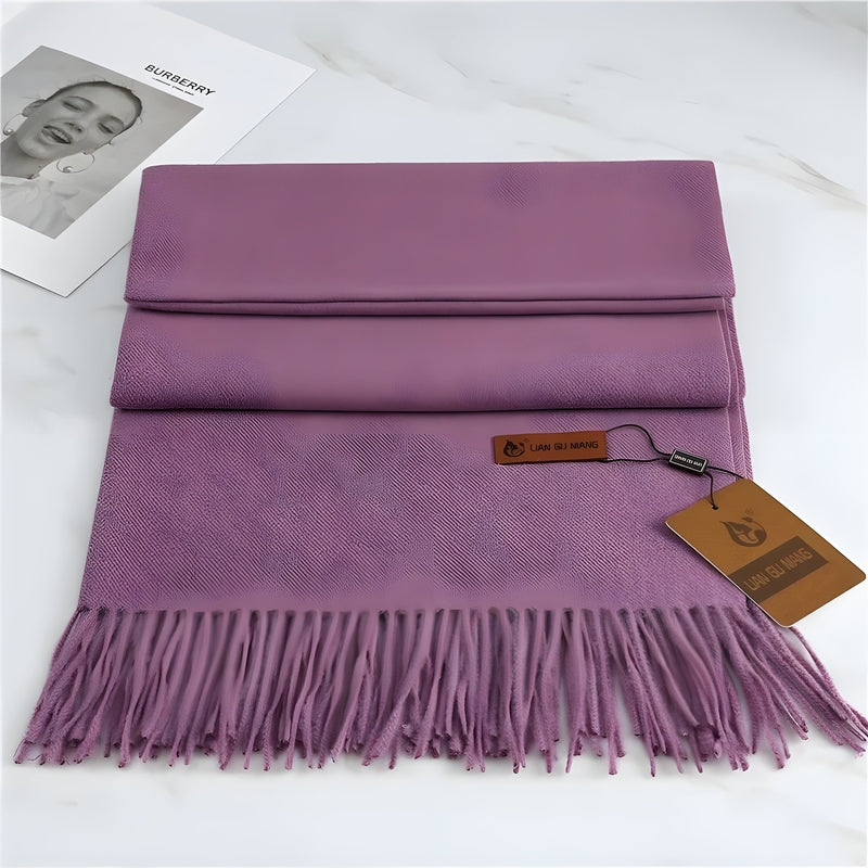 Damen Winterschal Eleganter Flauschschal