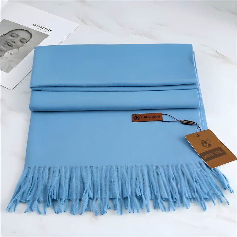 Damen Winterschal Eleganter Flauschschal