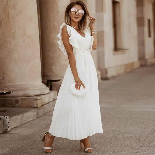 Damenkleid Soraya Elegant Midi - Norvielle