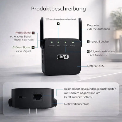 Wlan Repeater Signalverstärker für besseres Netz