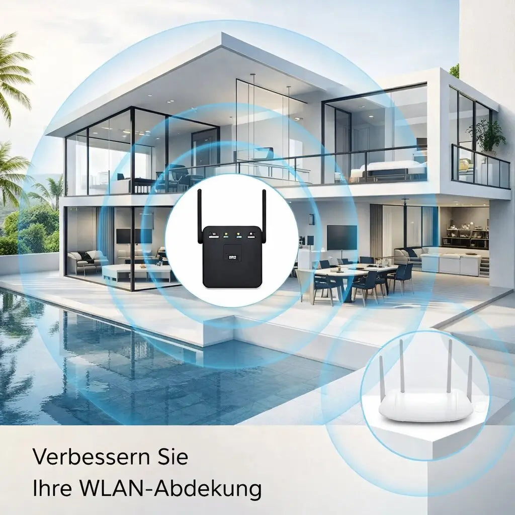 Wlan Repeater Signalverstärker für besseres Netz