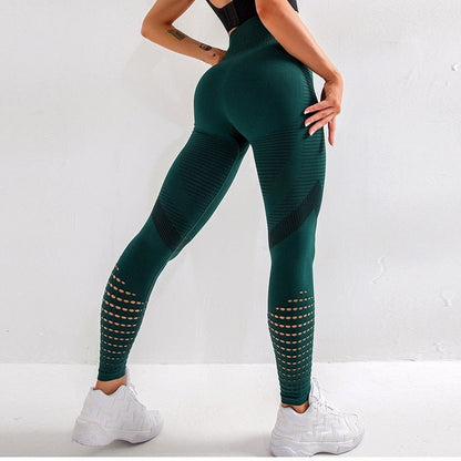 Damen Fitness Leggings Stretch Stylisch