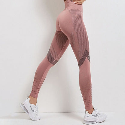 Damen Fitness Leggings Stretch Stylisch