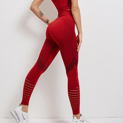 Damen Fitness Leggings Stretch Stylisch