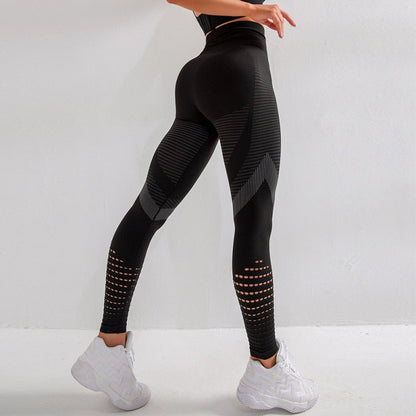 Damen Fitness Leggings Stretch Stylisch