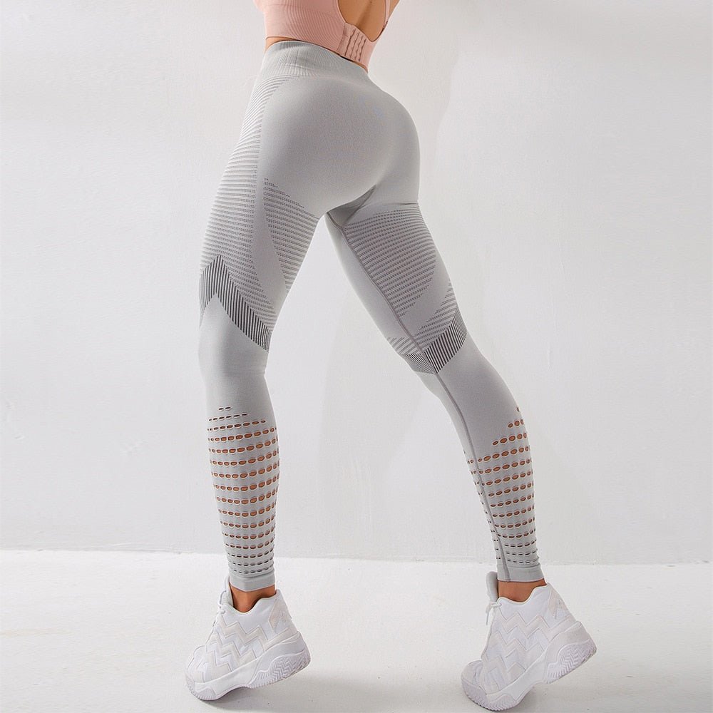 Damen Fitness Leggings Stretch Stylisch