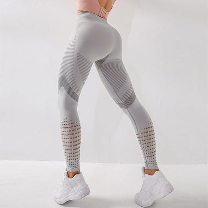 Damen Fitness Leggings Stretch Stylisch