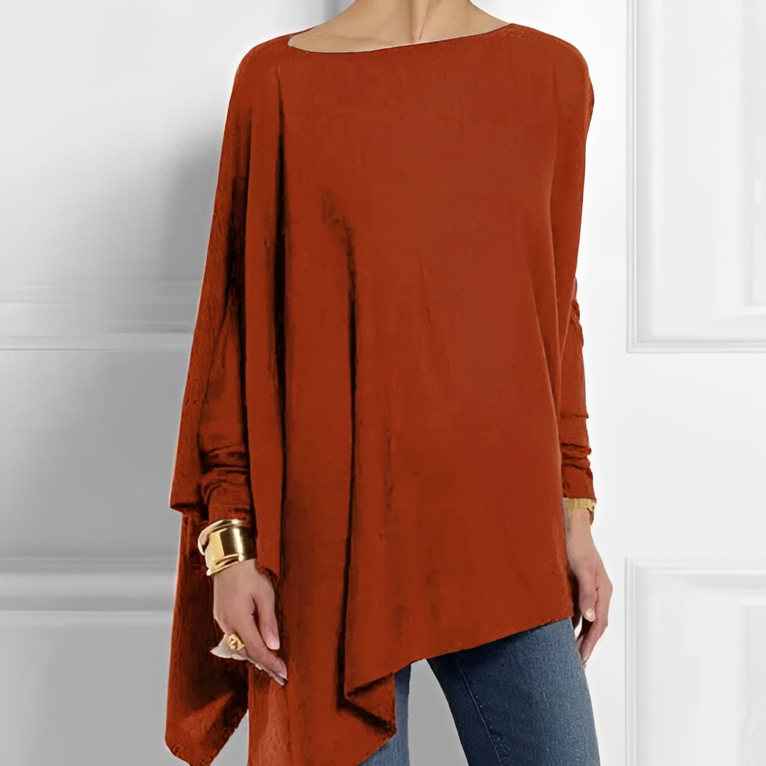 Damen Bluse Länge Mit Langen Ärmeln