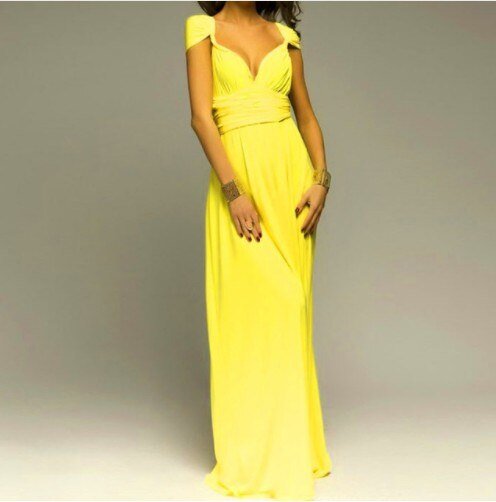 Damen Maxikleid Infinity Hochzeitsgastkleid