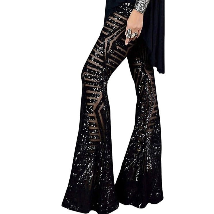 Norvielle Damen Paillettenhose Los - Norvielle