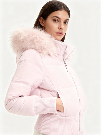Damen Winterjacke Gesteppt Leicht