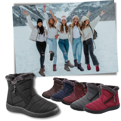 Damen Winterstiefel Warm Wasserdicht Schneestiefel