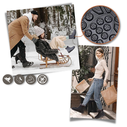 Damen Winterstiefel Warm Wasserdicht Schneestiefel