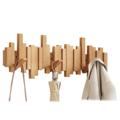 Holzgarderobe Mit Flexiblen Magnethaken Stilvoll