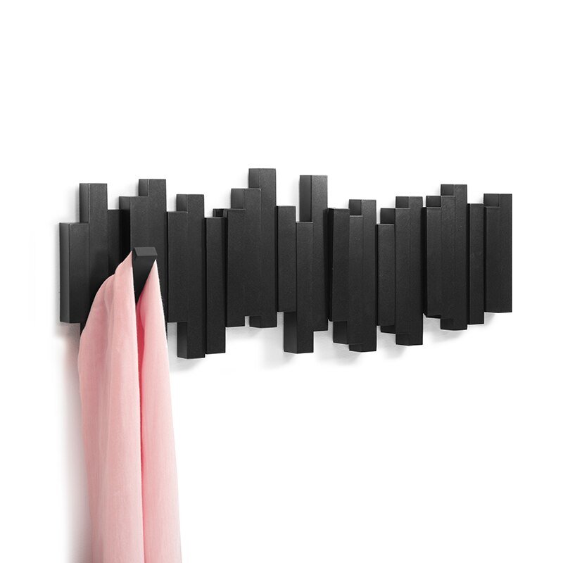 Holzgarderobe Mit Flexiblen Magnethaken Stilvoll