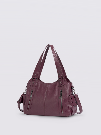 Damen City-Handtasche Crossbody Leder