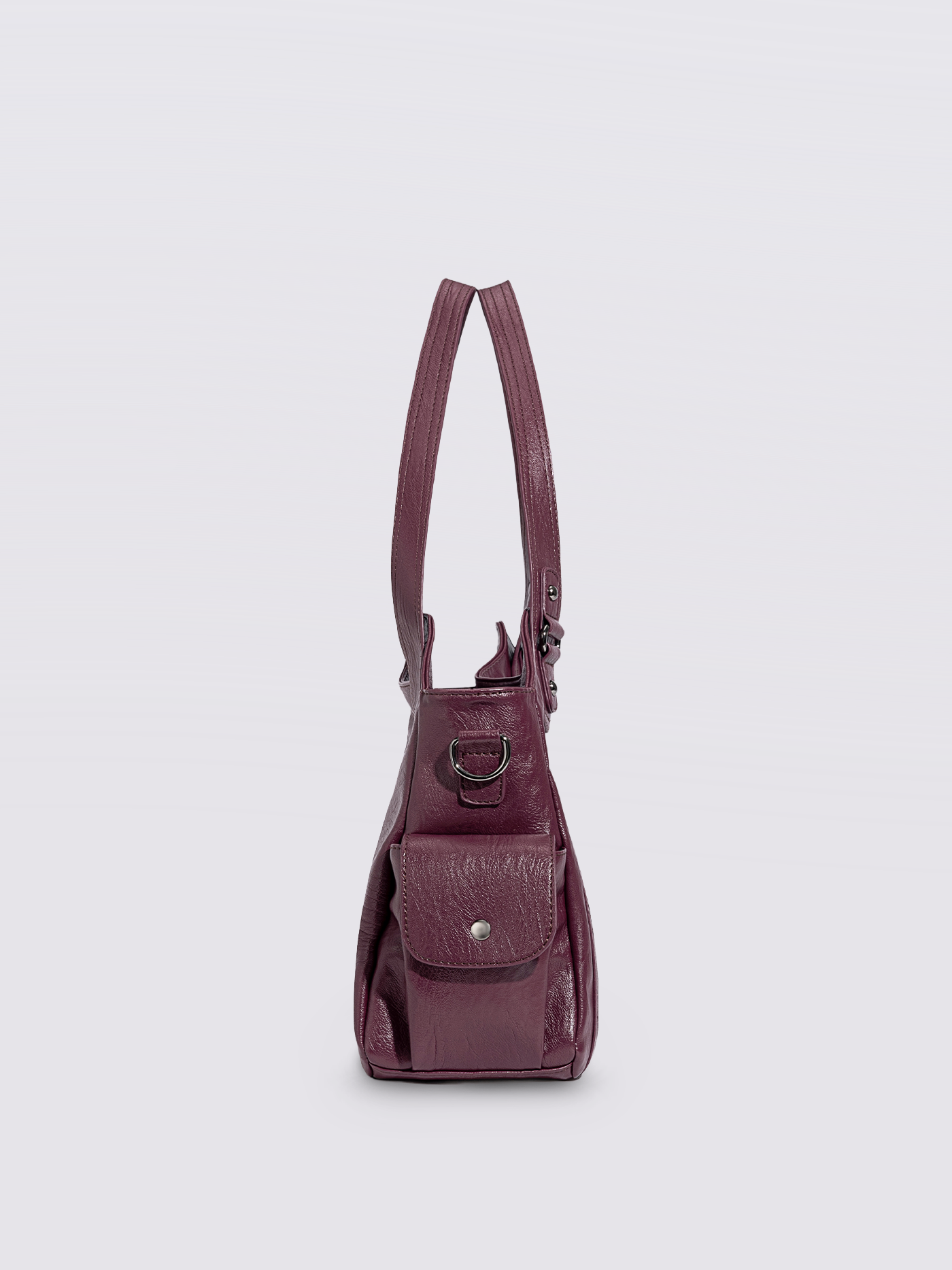 Damen City-Handtasche Crossbody Leder