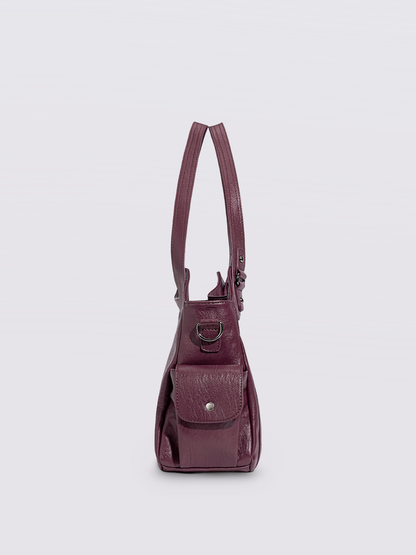 Damen City-Handtasche Crossbody Leder