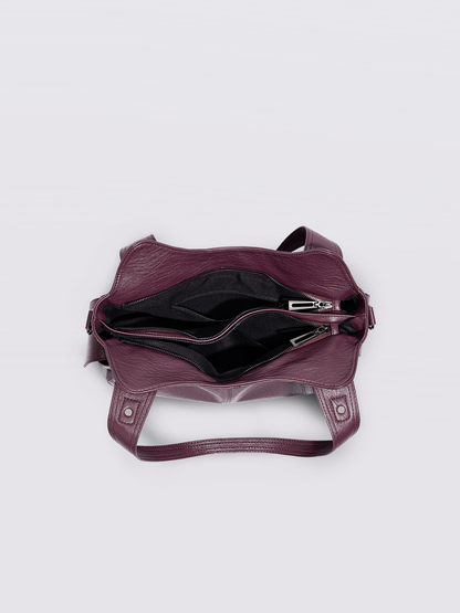 Damen City-Handtasche Crossbody Leder