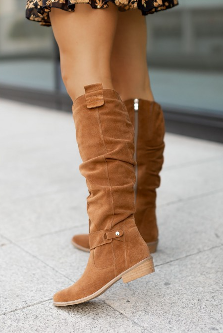 Norvielle Damen Modestiefel Rutschfeste Sohle