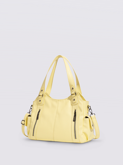 Damen City-Handtasche Crossbody Leder