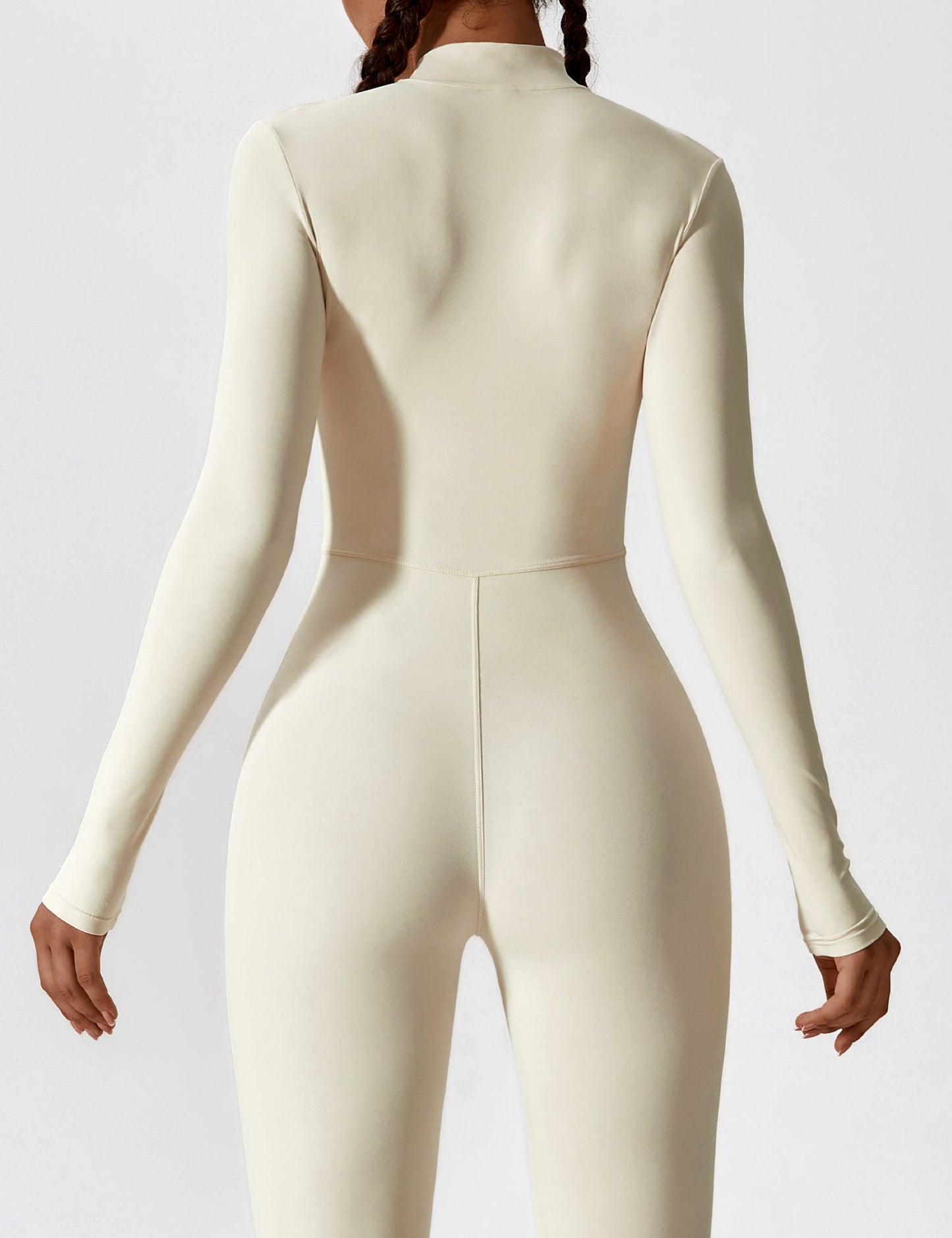 Damen Langarmset Mit Reißverschluss Sommer