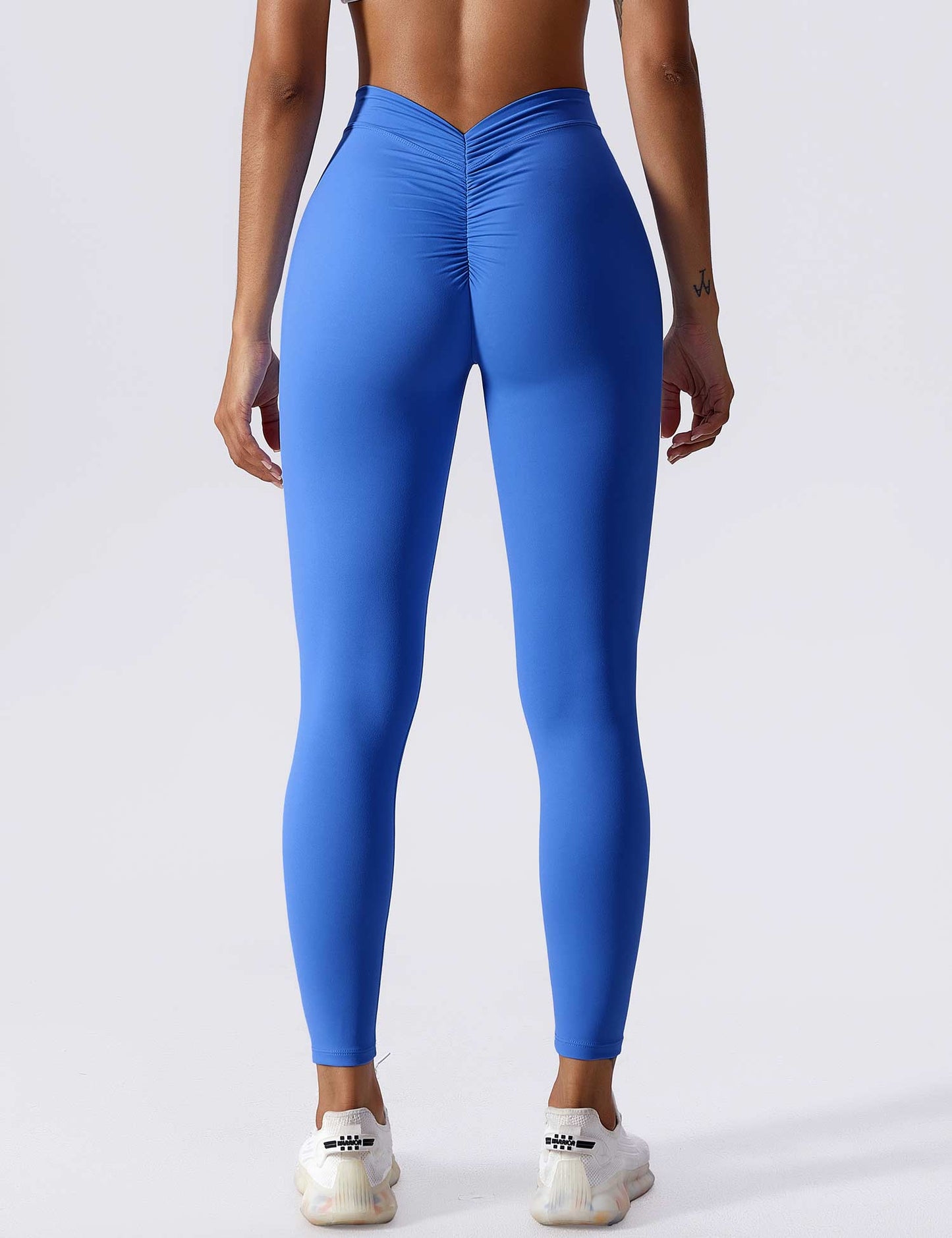 Selina Damen High-Waist Scrunch Leggings Nahtlos