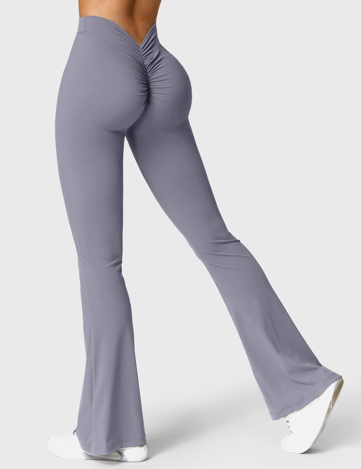 Norvielle Damen Leggings V-Ausschnitt