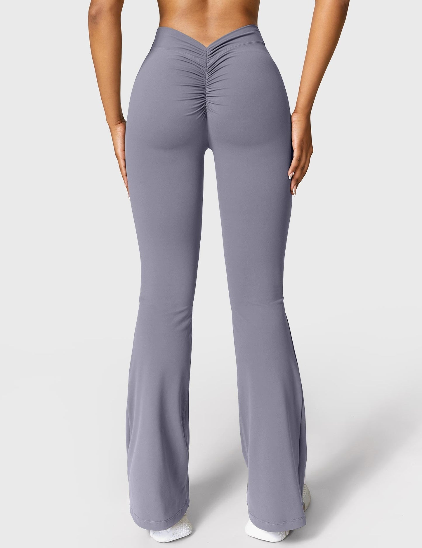 Norvielle Damen Leggings V-Ausschnitt