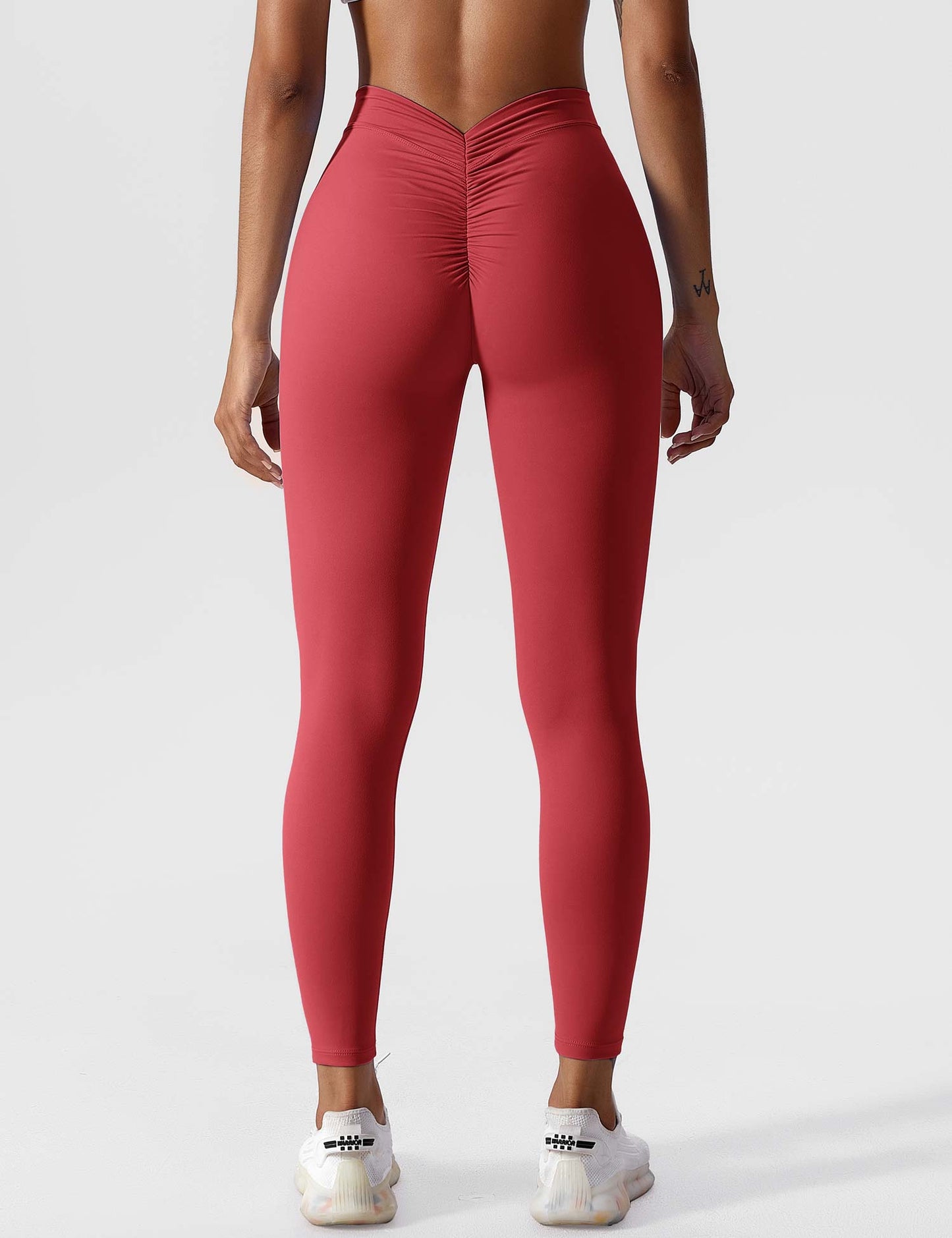 Selina Damen High-Waist Scrunch Leggings Nahtlos
