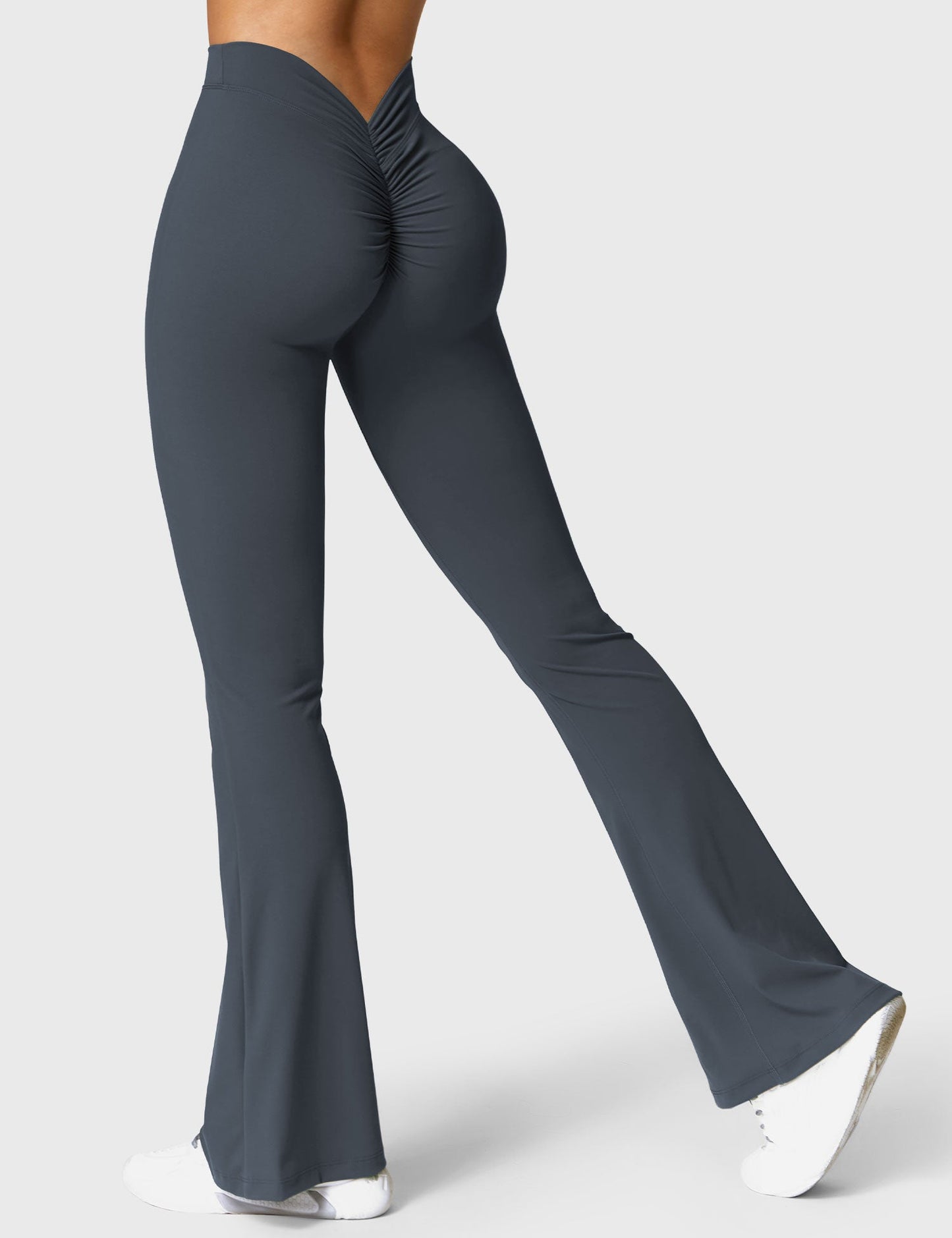 Norvielle Damen Leggings V-Ausschnitt