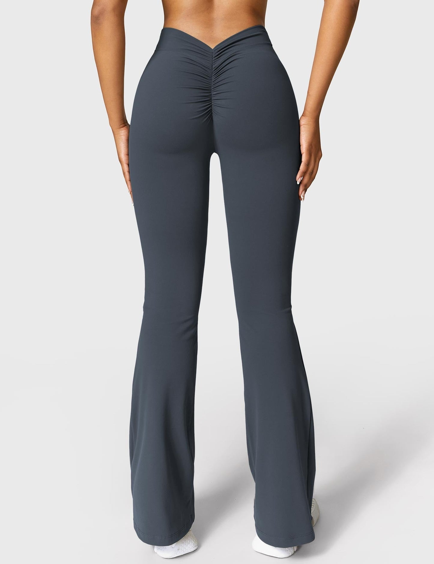 Norvielle Damen Leggings V-Ausschnitt