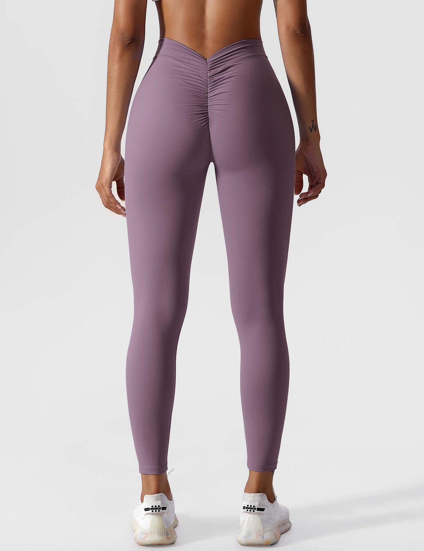 Selina Damen High-Waist Scrunch Leggings Nahtlos