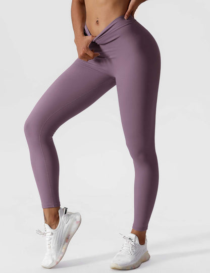 Selina Damen High-Waist Scrunch Leggings Nahtlos