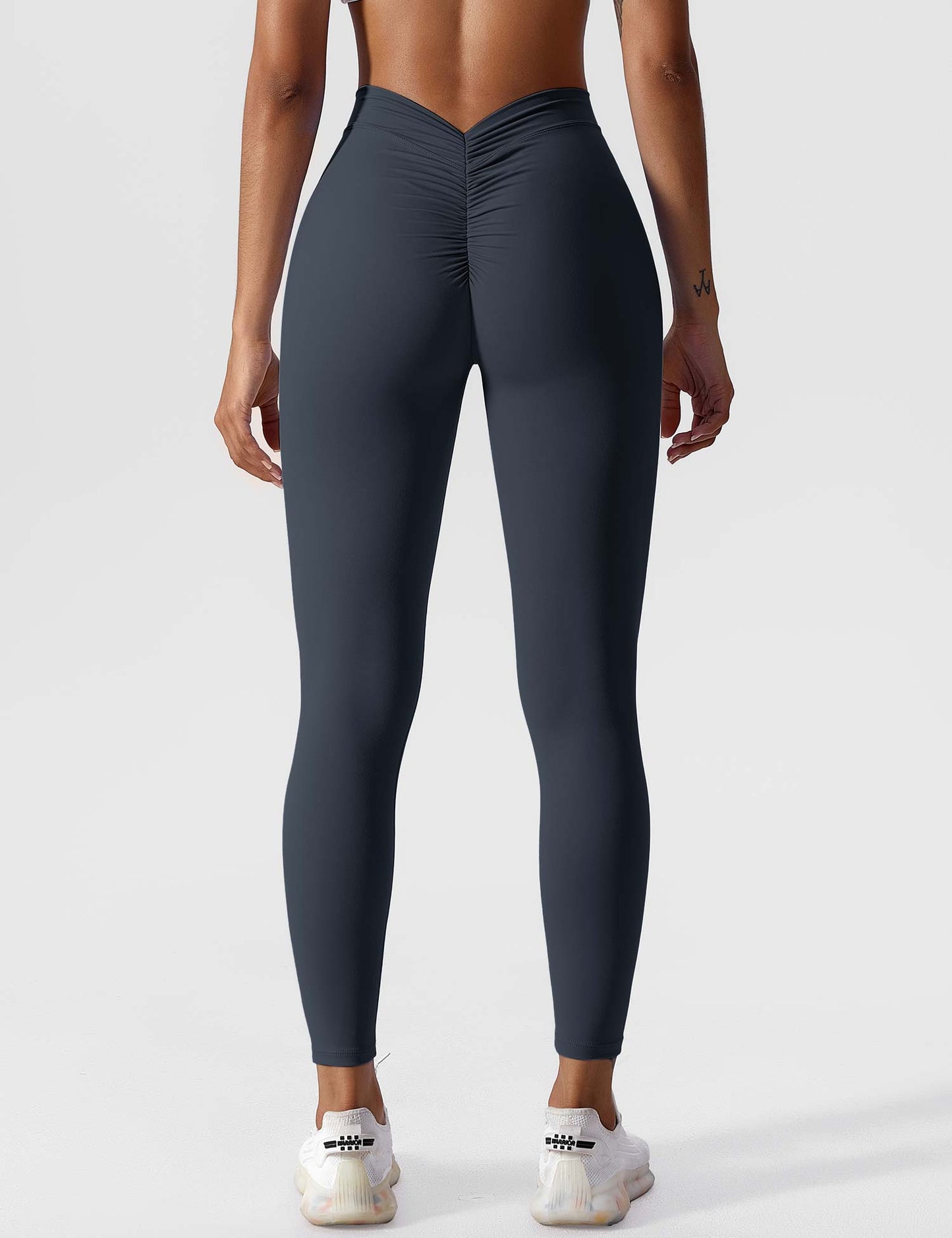 Selina Damen High-Waist Scrunch Leggings Nahtlos