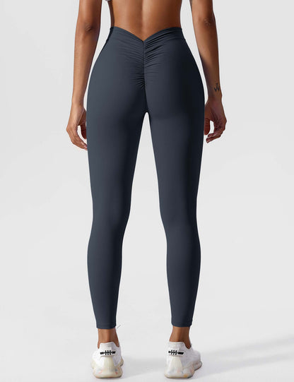 Selina Damen High-Waist Scrunch Leggings Nahtlos