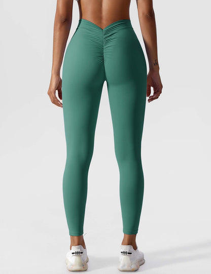 Selina Damen High-Waist Scrunch Leggings Nahtlos