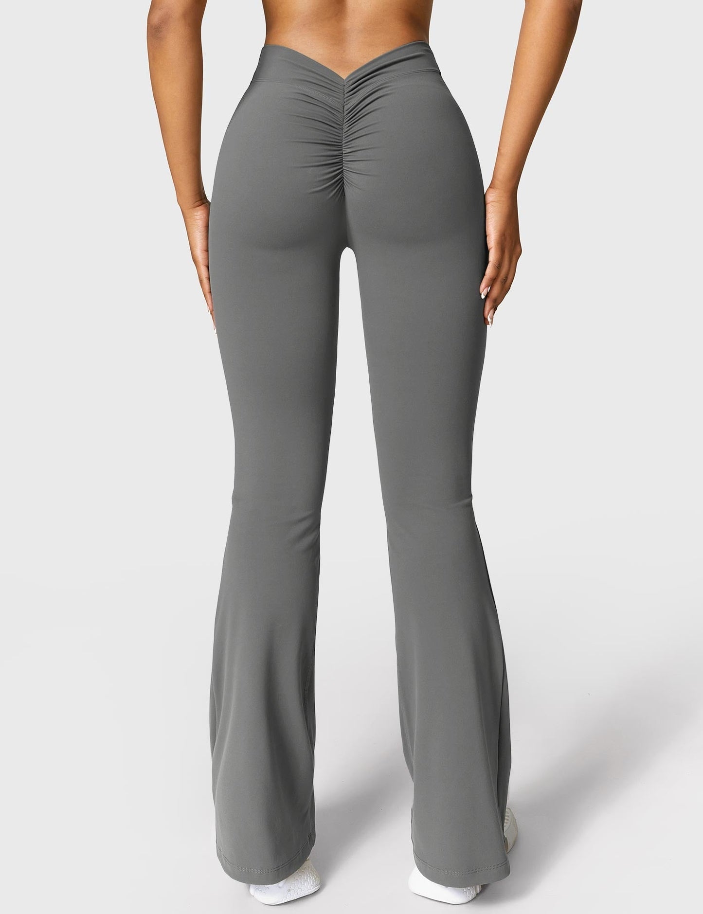 Norvielle Damen Leggings V-Ausschnitt