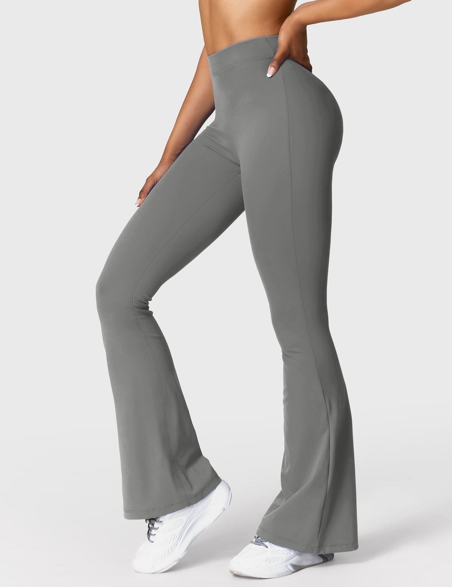 Norvielle Damen Leggings V-Ausschnitt