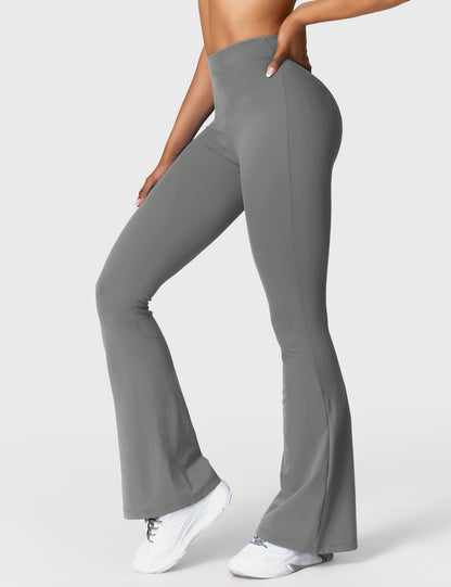 Norvielle Damen Leggings V-Ausschnitt